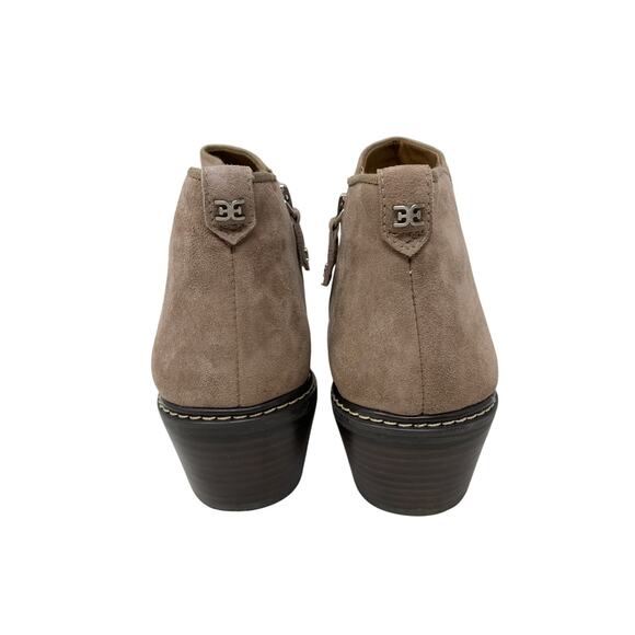 Girls Brown Boots Sam Edelman "Pryce" Pumps Mini Boots